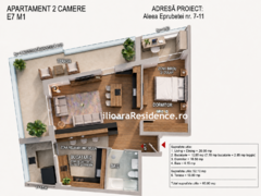 Ilioara, 2 camere, 65 mp utili, 500 m metrou Nicolae Grigorescu, Park